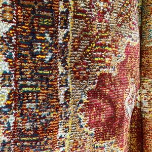 Multi boho savannah print rug